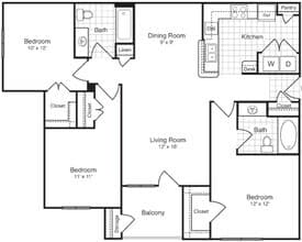 C1 0832 floor plan