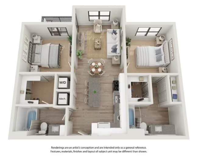 Unit 1215 1215 floor plan
