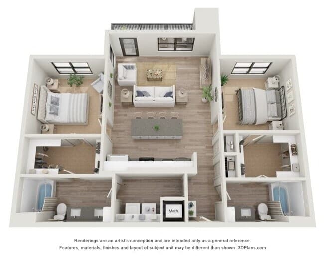 B3 3201 floor plan