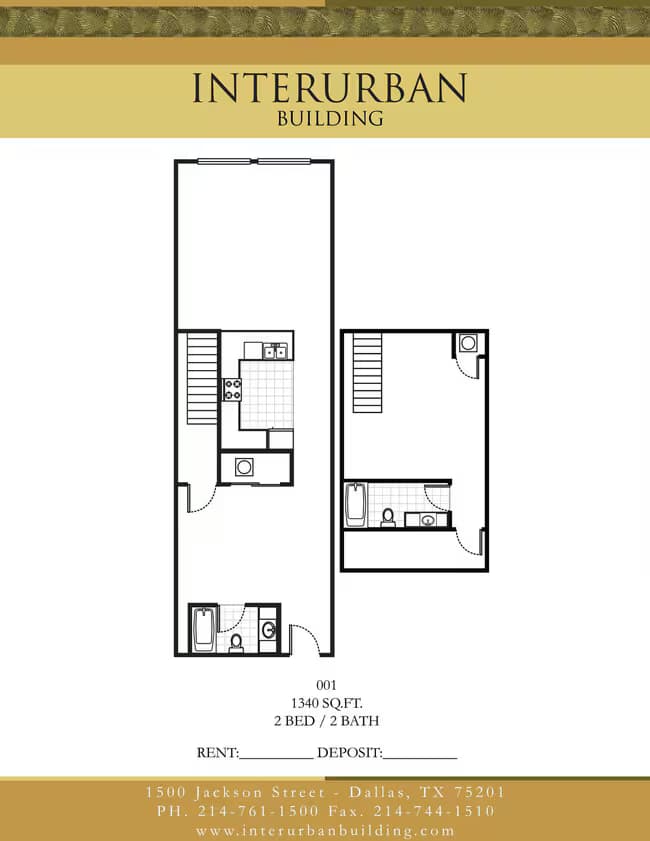LB2 001 floor plan