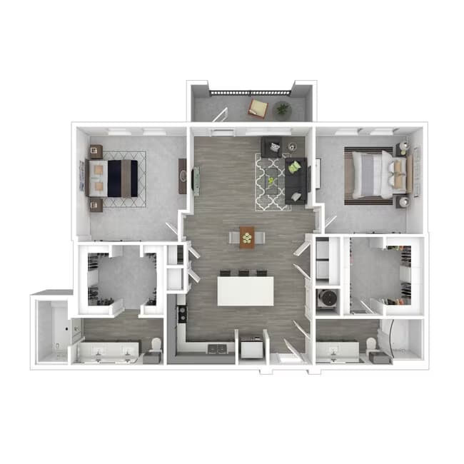B3.1 2401 floor plan