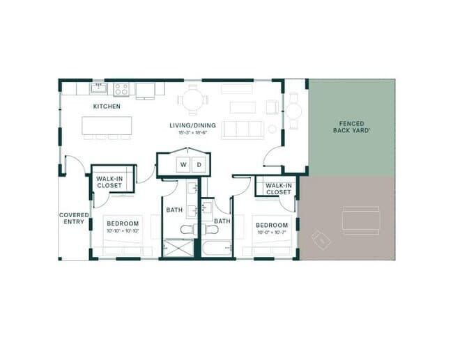 Unit 1102 1102 floor plan