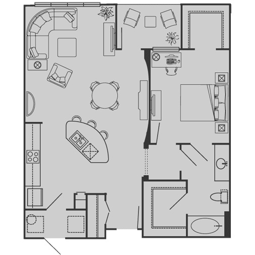 A5 534 floor plan