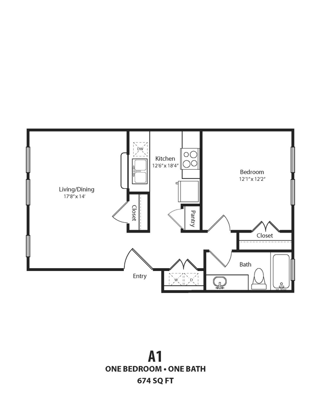 Unit 101 101 floor plan