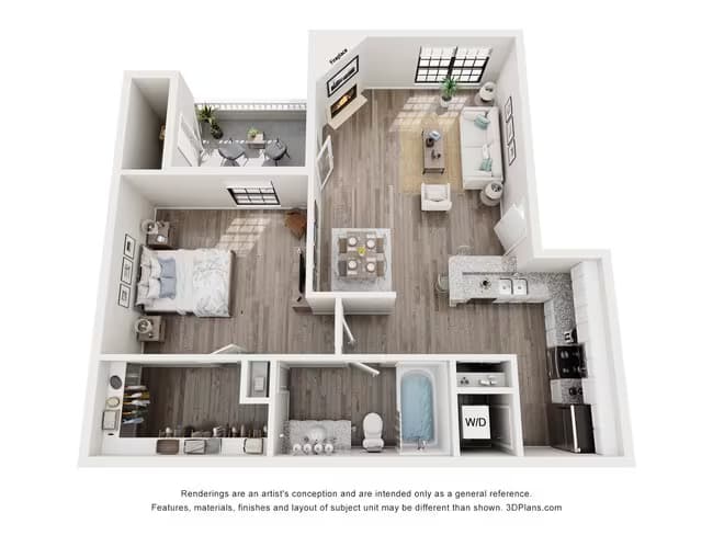 Pine A1 1030 floor plan
