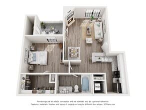 Pine A1 0120 floor plan