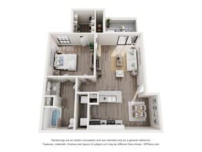 Willow - A2A 1079 floor plan