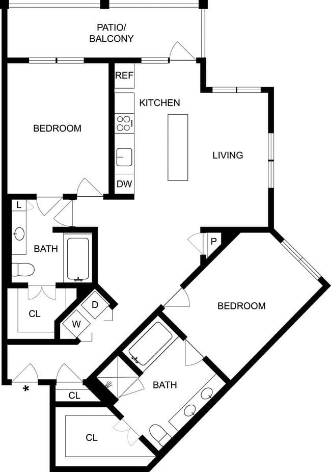 B2M C-2432 floor plan