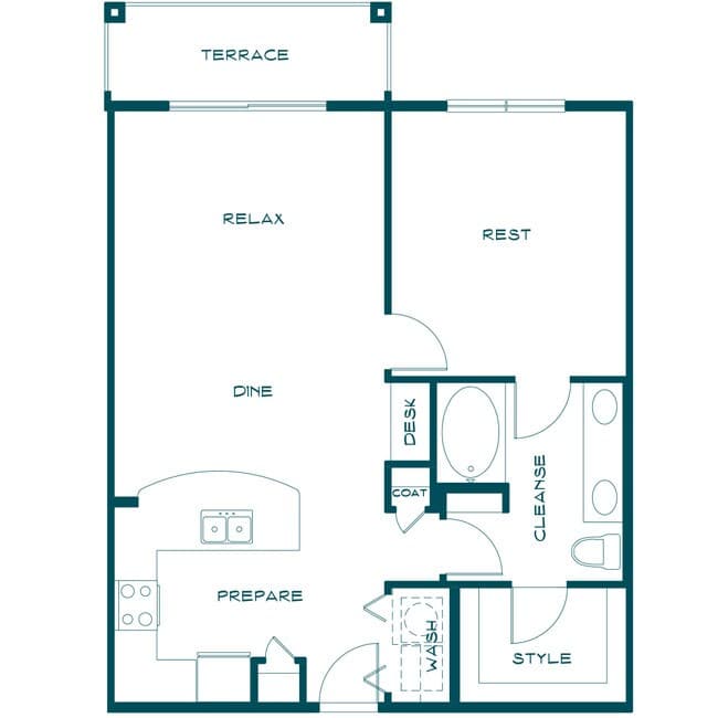 Unit 0634 0634 floor plan