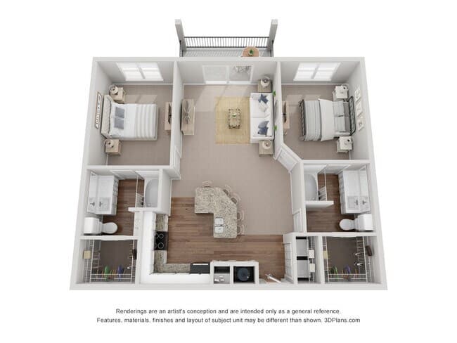 Unit 4322 4322 floor plan