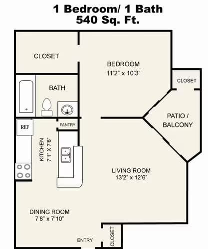 Unit 2050 2050 floor plan