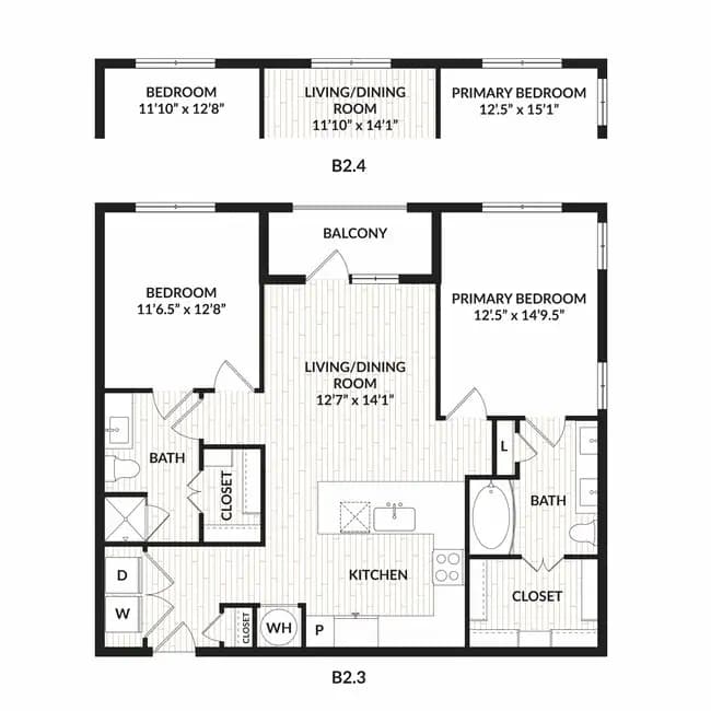 B2.4 5001 floor plan