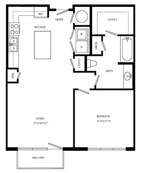 A4 2003 floor plan