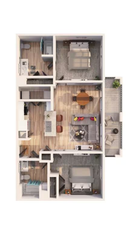 Unit 205 205 floor plan