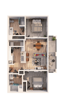 B2A 206 floor plan
