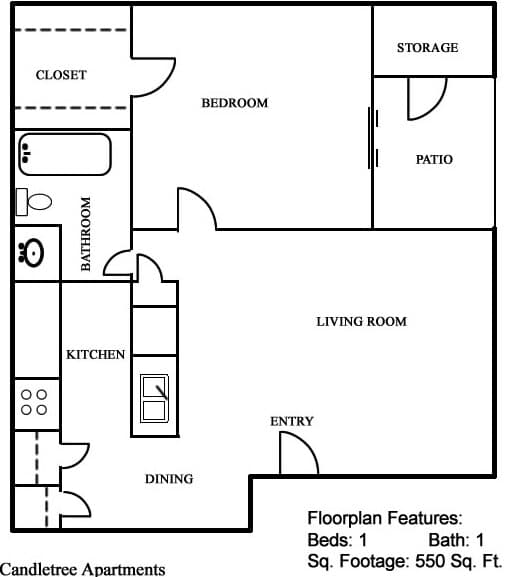 Unit 1104 1104 floor plan