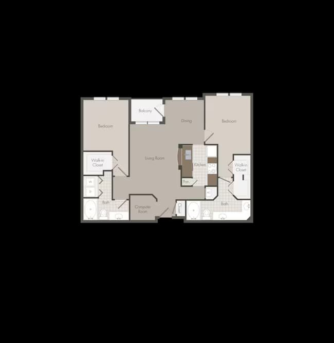 Unit 6106 6106 floor plan