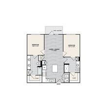 B2B 1232 floor plan