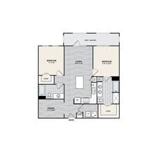 B2F 1241 floor plan