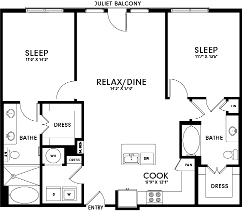 B2E 5045 floor plan