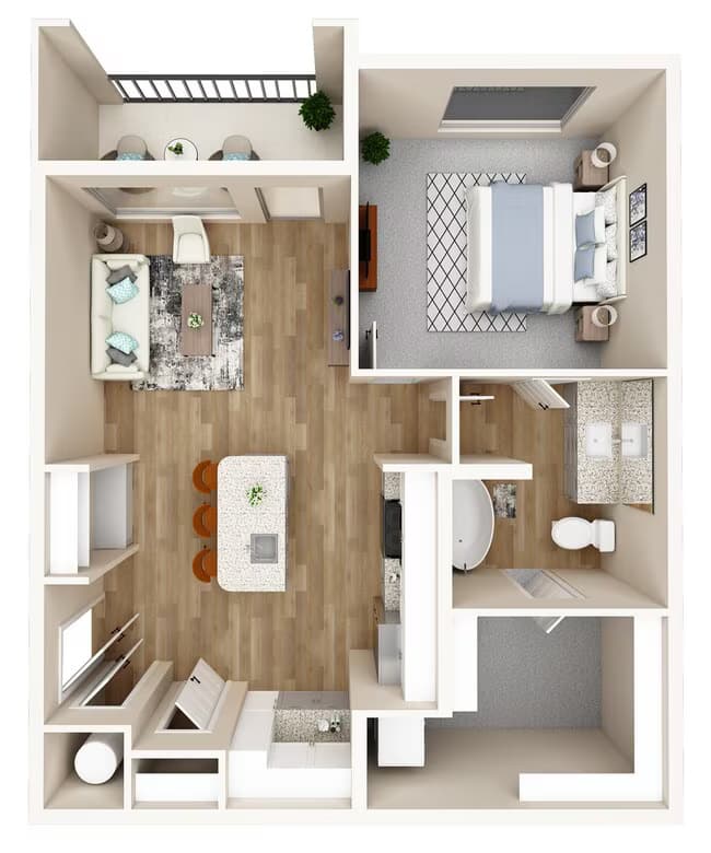 A2 7105 floor plan