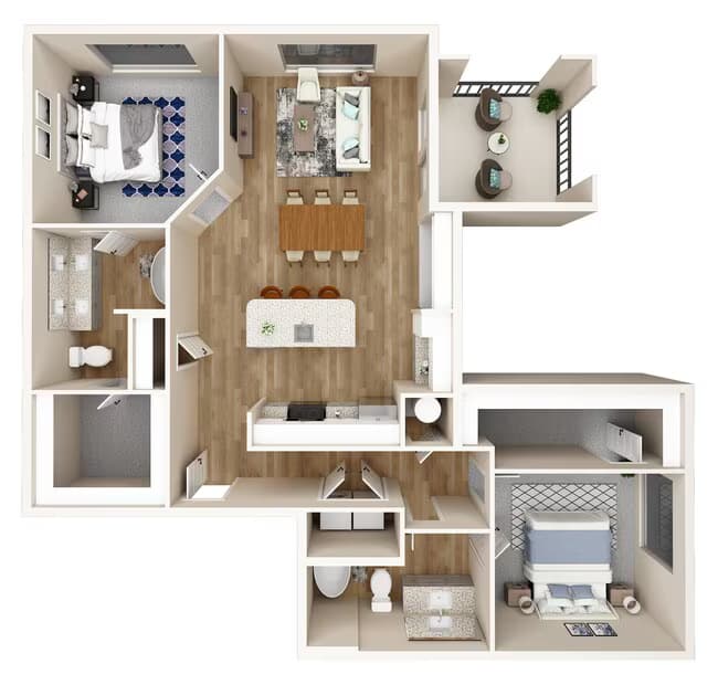 B3 4302 floor plan
