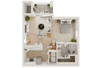 E1 1233 floor plan