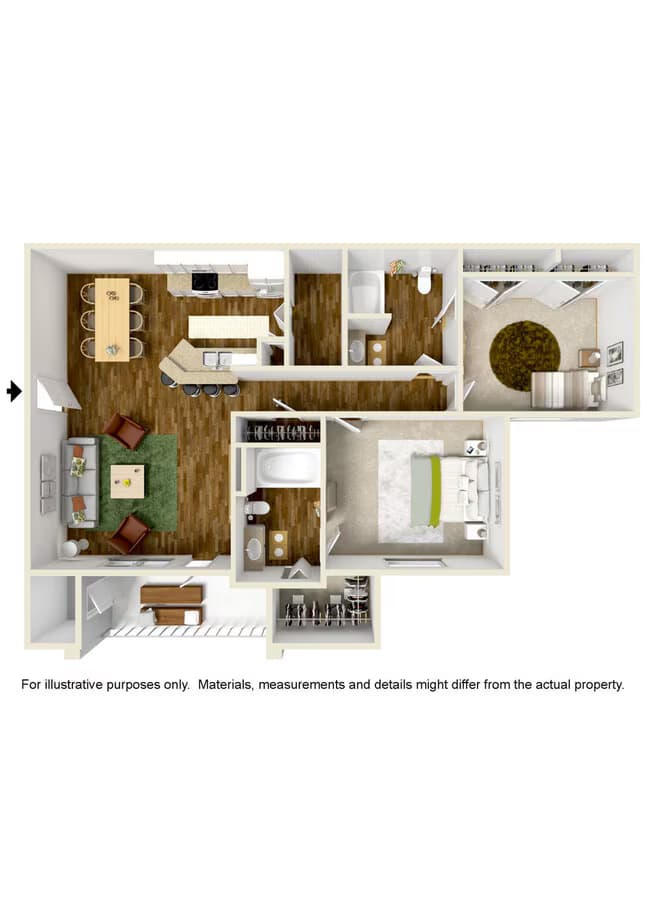Unit 1424 1424 floor plan