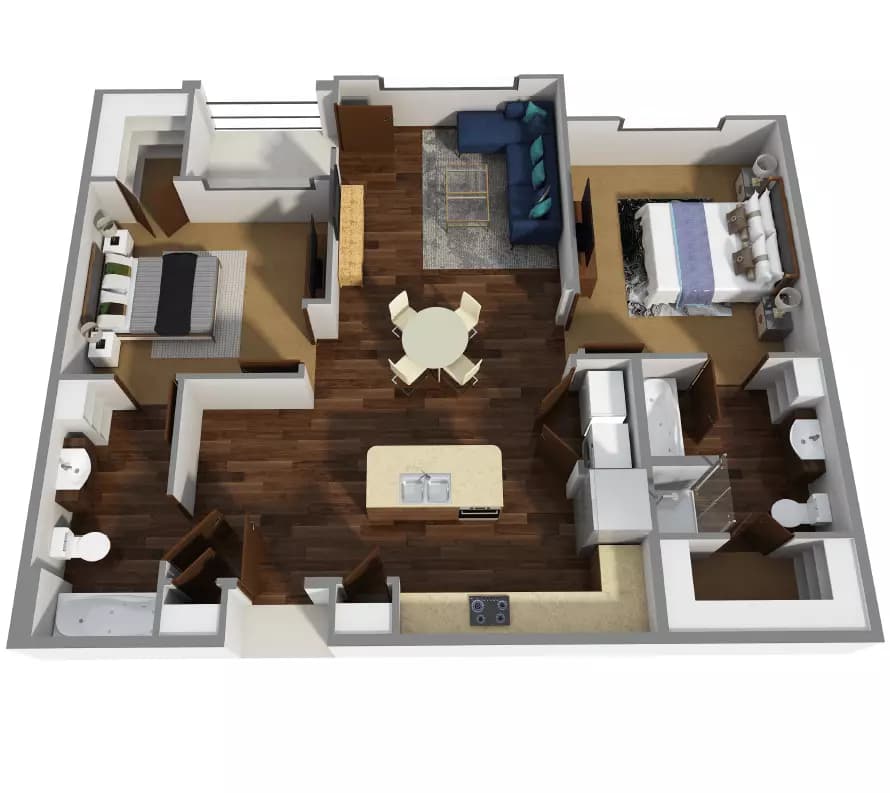 Unit F6202 F6202 floor plan