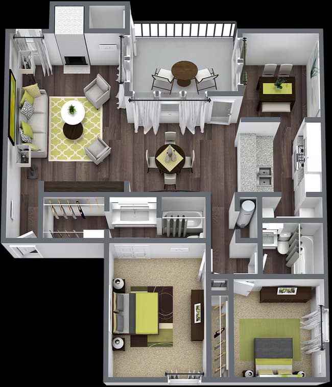 Unit 2809-309 815-120 floor plan