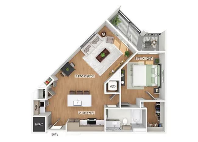 Unit 01338 01338 floor plan