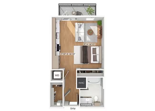 Unit 05109 05109 floor plan