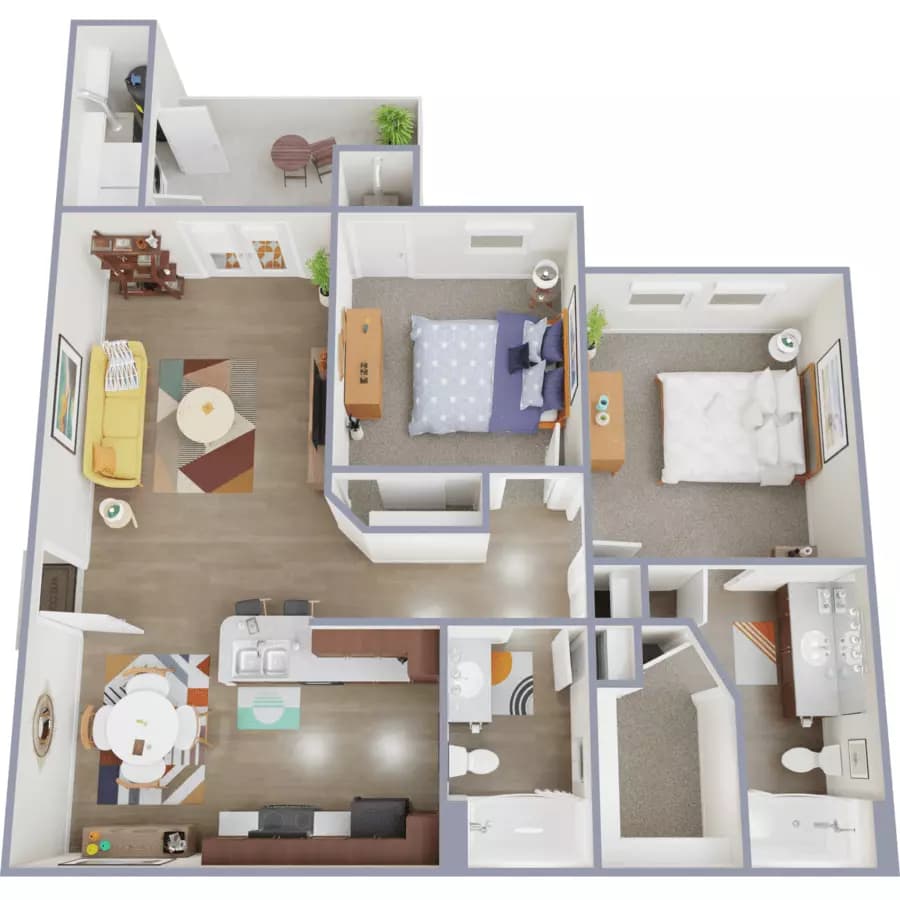 B2D 5-5102 floor plan
