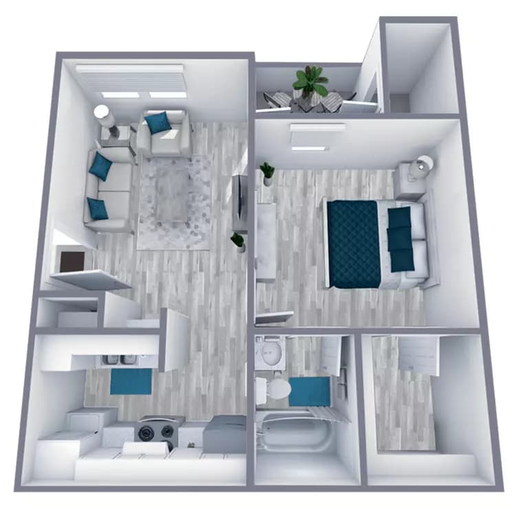 Unit 1805 1805 floor plan