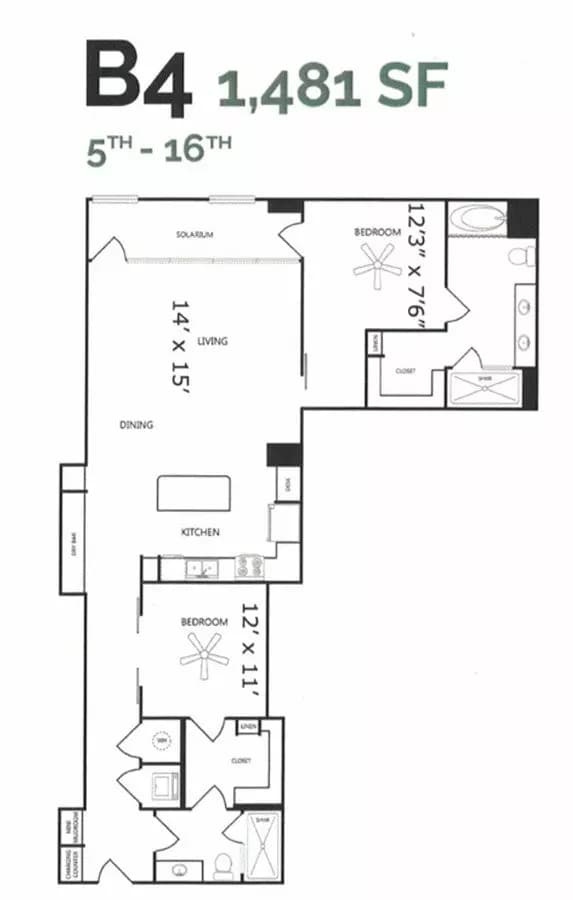 B4 902 floor plan