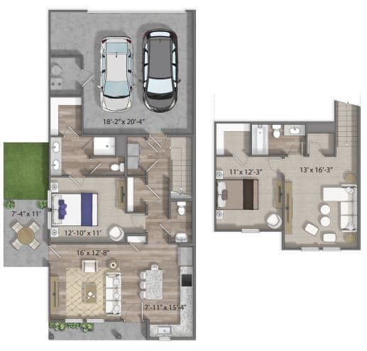 Baird 813CC floor plan