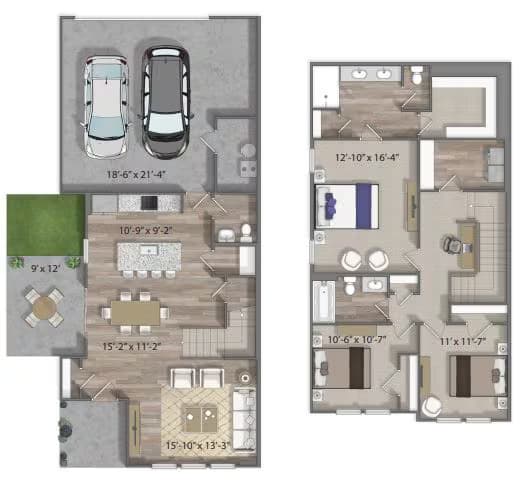Unit 810ML 810ML floor plan