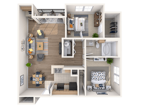 Biltmore renovated 22201 floor plan