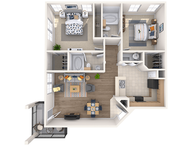 Unit 01301 01301 floor plan