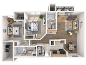 Brentwood Renovated 02309 floor plan