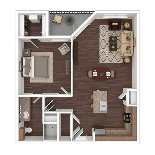 Unit 1433 1433 floor plan