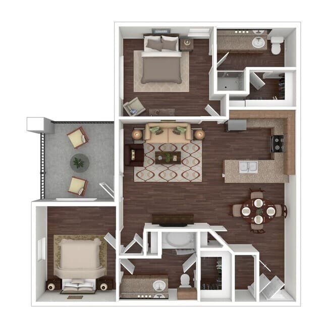 Unit 1216 1216 floor plan