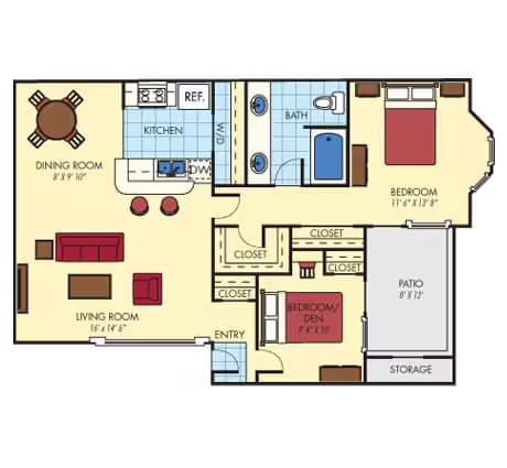 A3 0834 floor plan