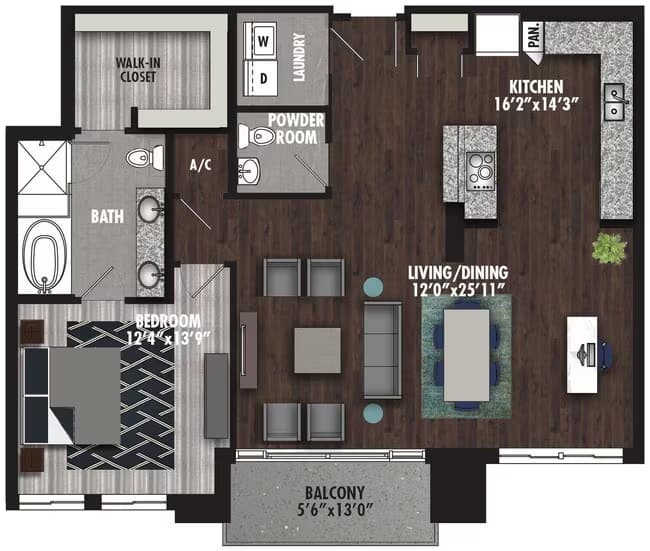 DB 1204 floor plan