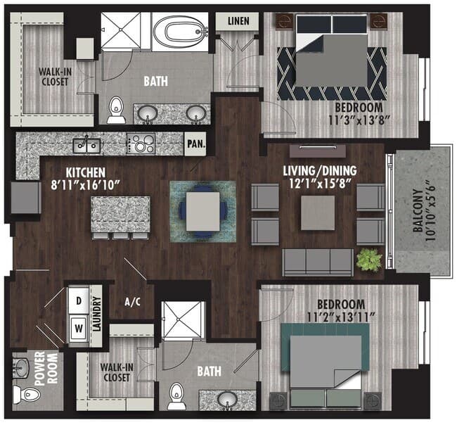 EM 2728 floor plan