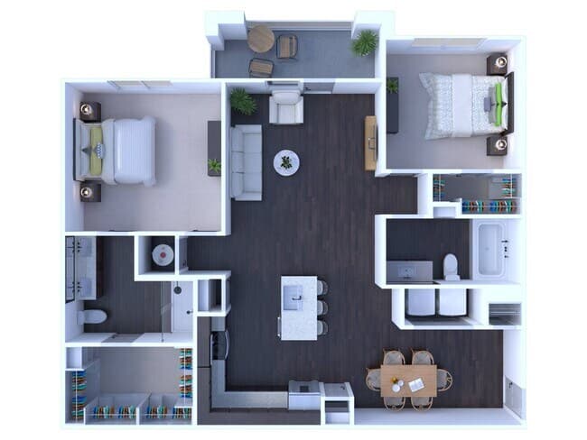 Unit 5-5216 5-5216 floor plan