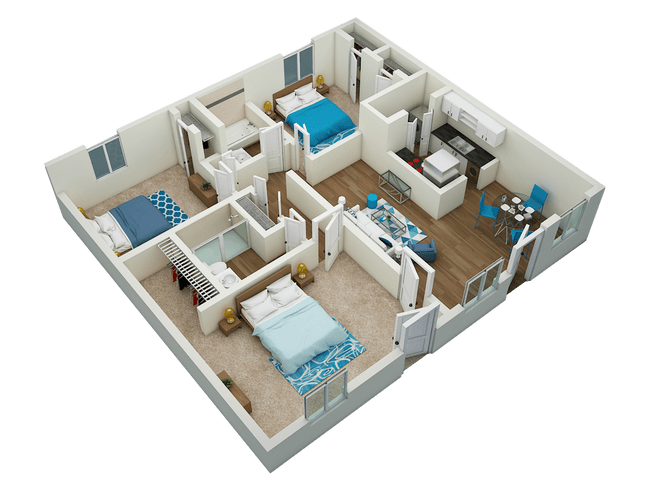 Unit R-205 R-205 floor plan