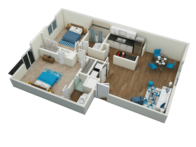 Unit S-201 S-201 floor plan