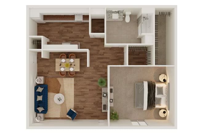 Unit FC110 FC108 floor plan