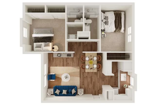 Unit FC286 FC286 floor plan
